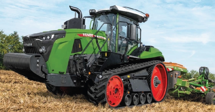 Fendt 1167 Vario MT új gumihevederes 673 LE-s traktor