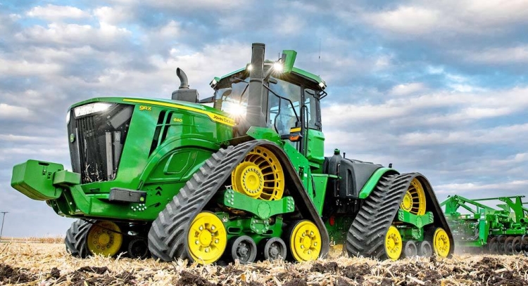 Új John Deere 9RX 640 traktor