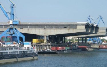 Belgrád teherkikötő