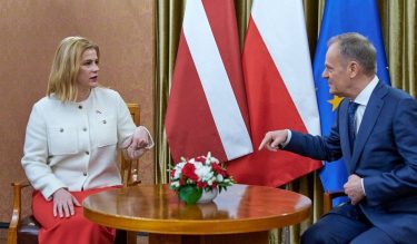 lett és lengyel miniszterelnök