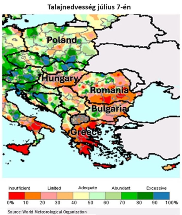 talajnedvesség EU