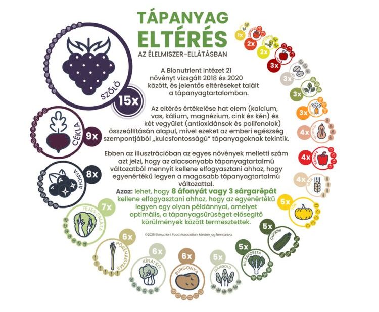 tápanyagok eltérései