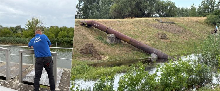 vízpótlás a tájban