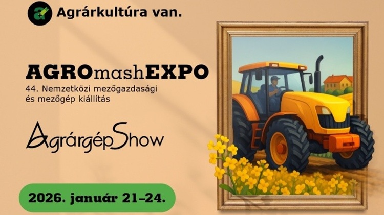 Mezőgazdasági gépújdonságok: jön az AGROmashEXPO