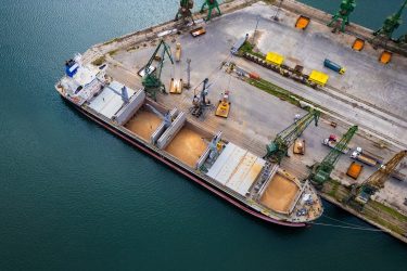 hajó kukorica export