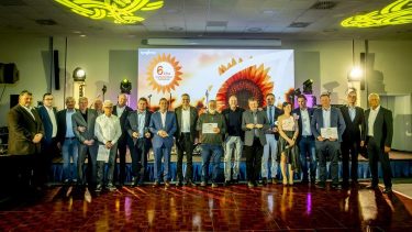 A Syngenta 6 tonna napraforgó-termésverseny kategóriagyőztesei