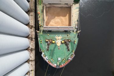 gabona szállítás hajó