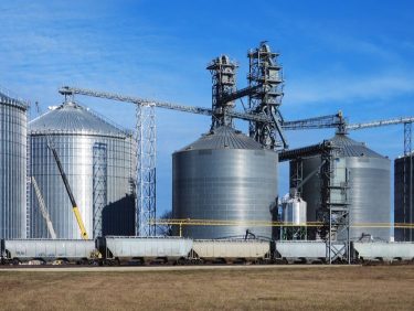 kukorica szállítás vonat