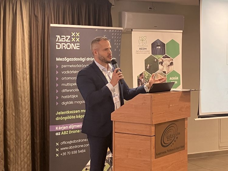 Török Zoltán agrárszakmai előadása