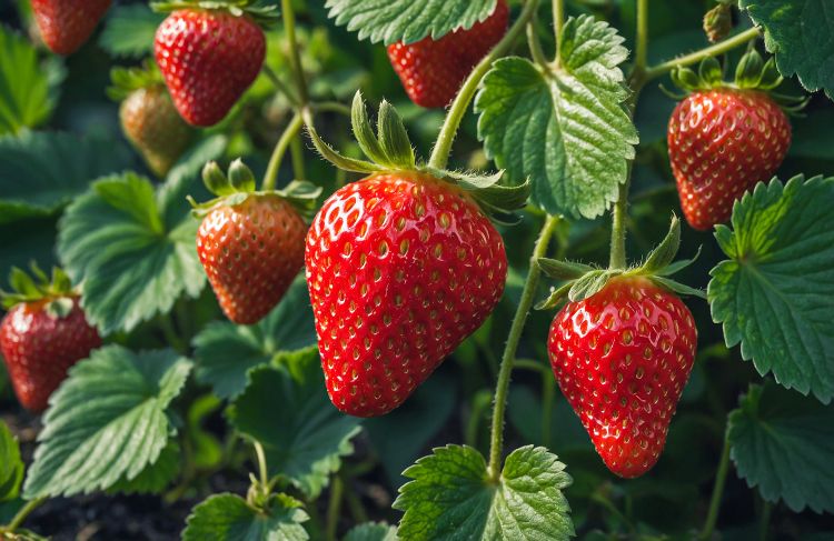 Napfényhiány lassítja az epret.