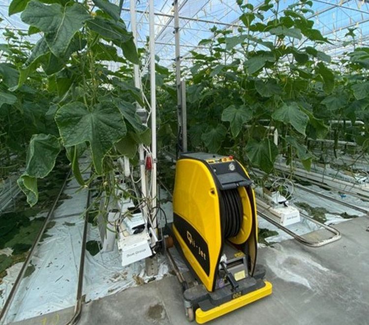 Biostimulátorok kijuttatása permetezőrobottal