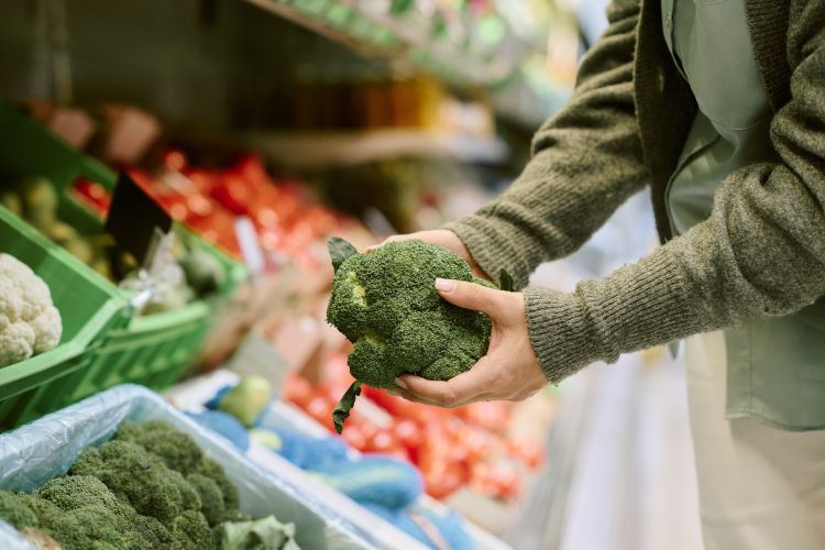 Brokkoli árnyomás a piacon