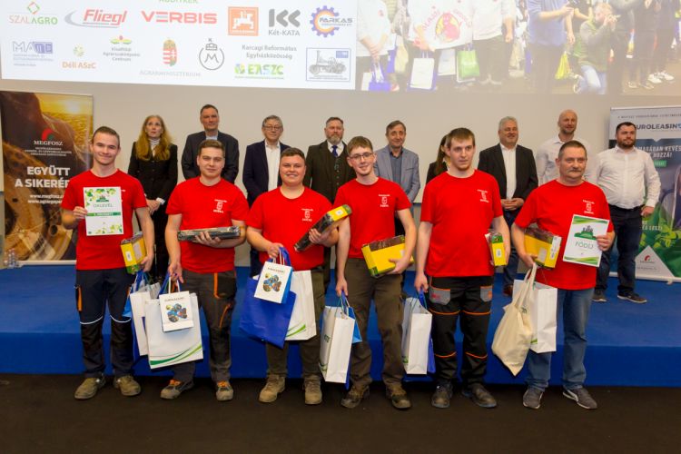 Agrárgépész diákok díjátadója