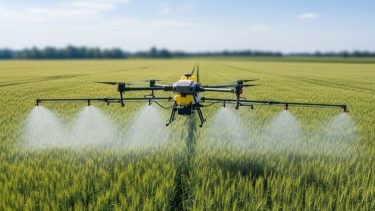 Drónos növényvédelem mezőgazdasági területen