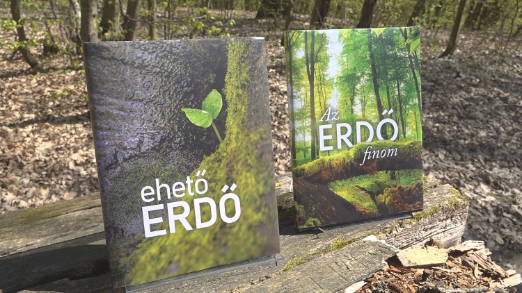 Bózsó Gyula az ehető ERDŐ és Az ERDŐ finom című könyvei