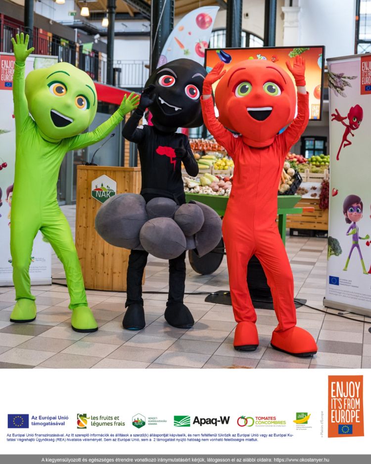 Európai Friss Akció kabalái