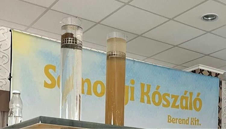 Iszapolási teszt talajszerkezetre