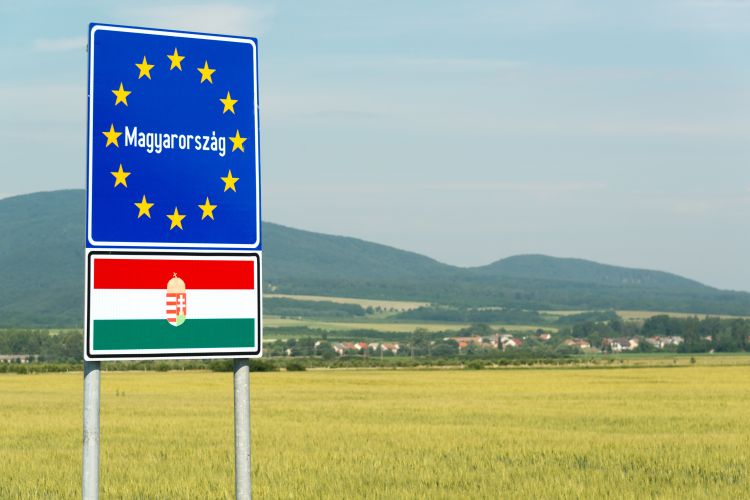 Magyarország uniós határtáblája