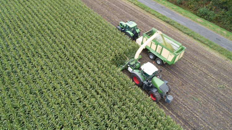 Krone függesztett silózó