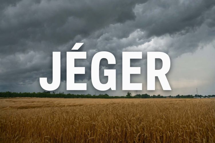 Viharfelhők a búzatábla felett